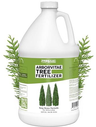 Arborvitae Tree Fertilizer – Liquid Plant Food for Fuller Green Foliage, Faster Growth & Stronger Root Development, 1 Gallon