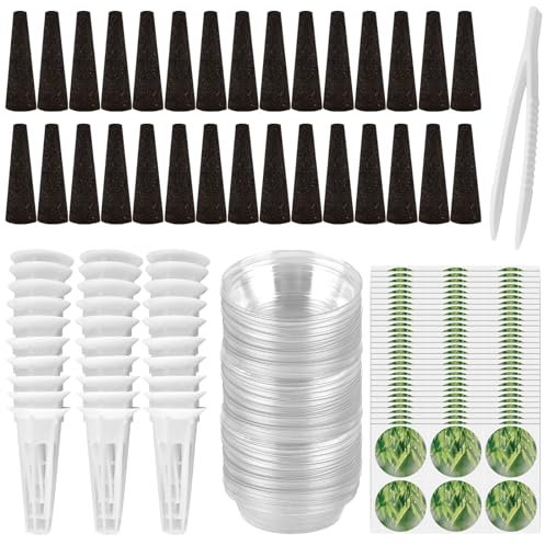 Ersatz-Zuchtschwämme, Wachstumsschwämme, Hydrokultur-Anzucht-SeWachstumsschwämme Für Hydroponik Zuchtschwämme Wurzelwachstum Schwammstecker, Hydroponische Anzuchtsysteme, Für Hydroponic System