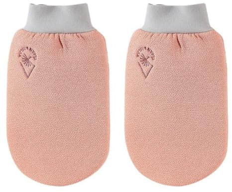 Ipetboom 2stücke Badehandschuhe Für Peeling Und Dusche Leicht Zu Reinigen Trocknen Erzeugen Reichhaltigen Schaum Mit Wenig Seife Für Körperpeeling Für Reisen Und Camping