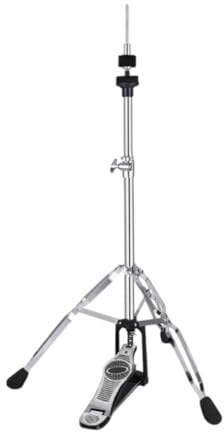 MagiDeal Soporte de stand de sombrero, pedal de platillo de batería de pie largo, soporte de tambor, altura ajustable piezas de percusión de tambor