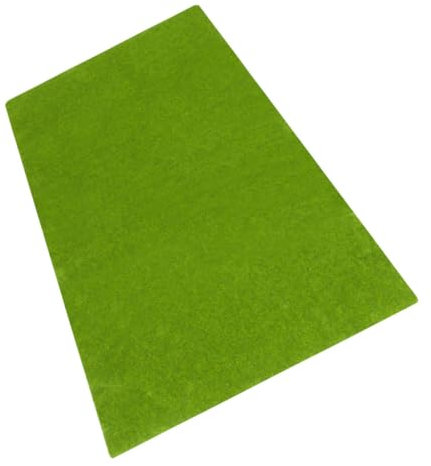 IWOWHERO Tapis De Gazon Artificiel pour Table De Sable Gazon Synthétique Décoration Micro-Paysage Pelouse Artificielle pour Maquette Intérieure
