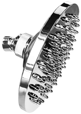 Regenbrause Verstellbarer Kopfbrause Rund Regendusche Duschkopf Rund Regendusche Wassersparend mit Anti Kalk Düsen
