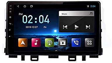 Estéreo para automóvil con Pantalla táctil HD de 9 Pulgadas para KIA Rio YB 2016-2020 Unidad Principal Estéreo para automóvil Receptor FM Reproductor Multimedia de Internet con MP5 WiFi Bluetooth