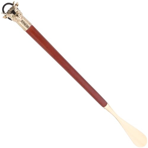 CONGARTENO Shoe Horn with Long Handle Animal Head Design for Men and Women Durable Portable for High Shoes and Boots Decorative and Practical