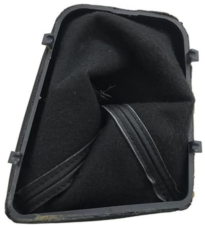 Manueller Schaltknauf Für BMW E46 Auto Schalthebel Manueller Schaltsack Schwarzer Lederstiefel Mit Rahmen