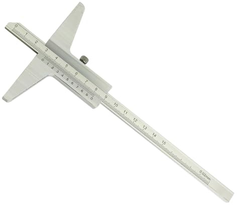 Teksome Calibradores de Medición | Medida Multifuncional de Alta Precisión,Calibrador de Medición para Carpinteros - Para Bricolaje, Reparación Auto, Joyería, Manualidades, Electrónica