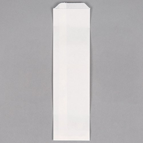 100 Sacs jetables Blanc d'argenterie