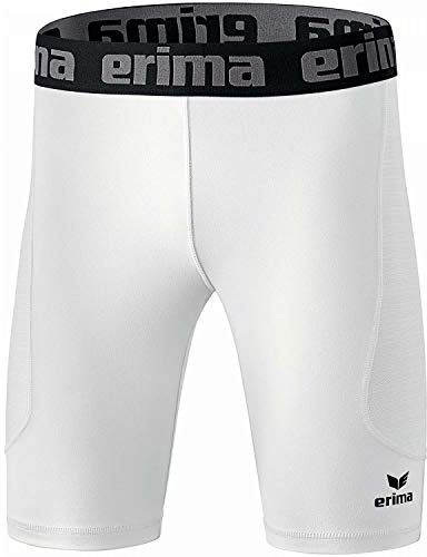 Erima unisex - vuxen Elemental Korta tights funktionsunderkläder (2290707), vit, M