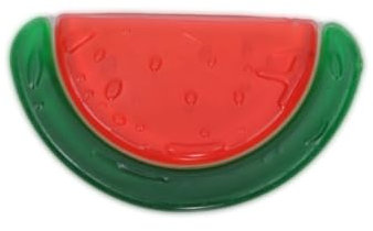 Beißring Wassermelone T1184, Kühlbeißring als Zahnungshilfe massiert ab 3 Monate