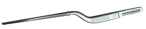 Fackelmann Pinza da cucina per impiattare e decorare con precisione, materiale in acciaio inossidabile, lavabile in lavastoviglie, dimensioni 21x2 cm