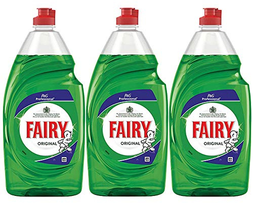3 x 900ml Original Washing up Liquid Dishes Cleaner Degreaser