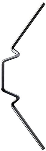 Lot de 50 pinces en acier inoxydable pour verre de serre - Pour plaques alvéolaires jusqu'à 4,5 mm d'épaisseur - En acier à ressort - H 120-4-50