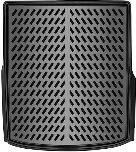 ELMASLINE 3D Kofferraumwanne für VW Passat B8 2014-2024 Variant/Kombi | Antirutsch mit extra hohen 5cm Rand | Zubehör Kofferraummatte