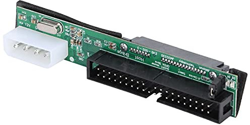 Scheda Adattatore da SATA a IDE 40 Pin, Lettore Convertitore Disco Rigido Femmina a Maschio Compatibile con DOS/ 98/98SE/Me/2000/2003/XP/Vista/ 7/Linux System