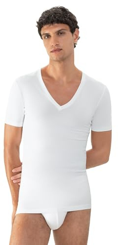Mey Herren Druntershirt - das Original: Geruchshemmende Einsätze, V-Ausschnitt, Unsichtbar unter dem Hemd, Feuchtigkeitsregulierende Coolmax®-Fasern, Serie Business Class Premium