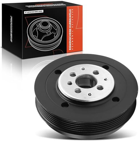 Frankberg Riemenscheibe Kurbelwelle Kompatibel mit A3 8L1 1.9L 2000-2003 Golf IV 1J1 1999-2005 Golf IV Van/Variant M.u.l.t.i.v.a.n V B.o.r.a S.h.a.r.a.n Replace# 038105243