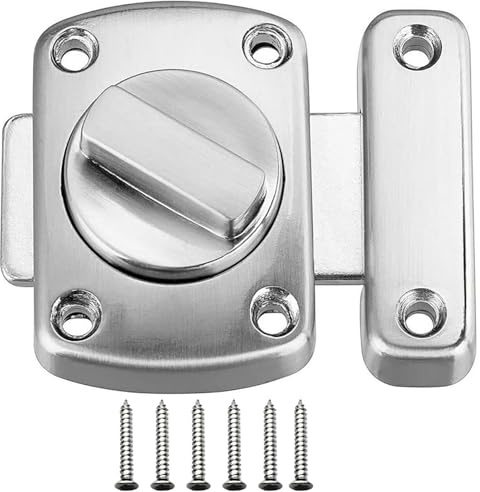Door Lock Door Bolts for Internal Doors Door Latches for Bathroom Bedroom Cupboard Cabinet Window Barns Garage Pet Gate Loft Hatch Garden Office Kitchen Hotel Front Door Bolt Applicable to All Doors
