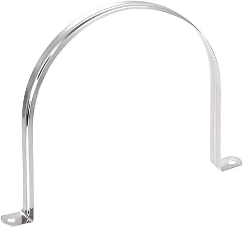 XYWHPGV 150mm(5.9) Rigid Pipe Strap, 2 Holes Tube Straps 201 Stainless Steel Tube Clip Clamp 12pcs(22d57 be0b0 37c34 18177 57634 8acaa