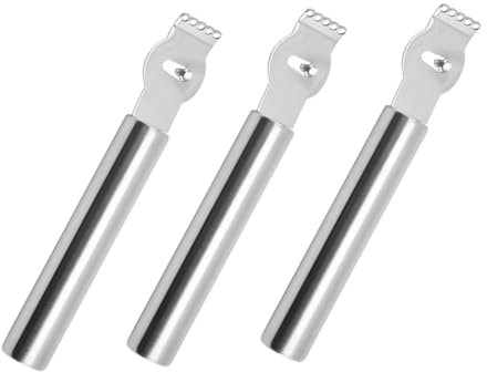 MAGICLULU 3pièces Éplucheur Zesteur De Citron Inoxydable Lot De Outils Multifonctions Pour Fruits Et Légumes Conception Ergonomique Et Facile à Nettoyer