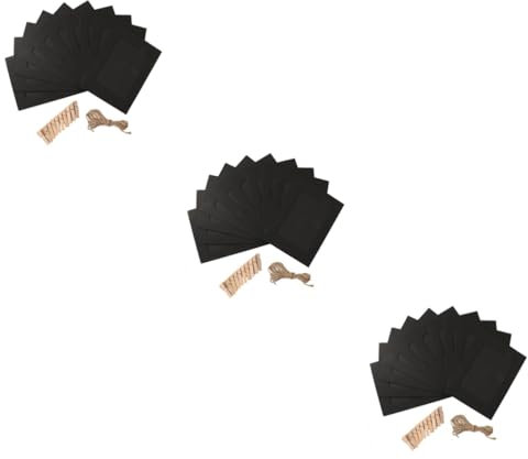 MUSISALY 3 Sets 5 Zoll Papier-fotorahmen-schnurklammern Papierklammer-schnur Zum Aufhängen Von Bildern 10 Stück * 3