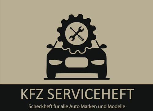 KFZ Serviceheft: Universal Scheckheft für alle Modelle und Marken | Checkheft für Wartungarbeiten | 50 Seiten. -27-