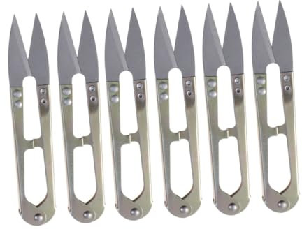 VILLCASE Nähschere Stickschere Fadenschneider Mini- Trimmzange Für Bastelbedarf Zufällige Farbe