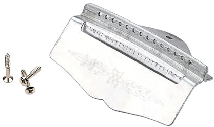 Cordier de mandoline en métal à 14 cordes avec vis de montage - Pièces de rechange faciles à utiliser