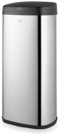 Swan Townhouse 50L Square Sensor Bin, Stainless Steel, SWKA4518SS