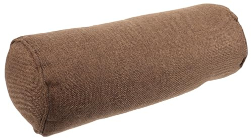 BESPORTBLE Cuscino Yoga Meditazione in Cotone e Lino a Forma Cilindrica, Versatile e Comodo Supporto per Yoga e Cuscino per Piedi