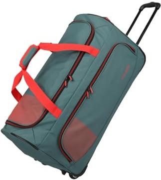 travelite Trolley Reisetasche mit 2 Rollen, Basics Weichgepäck Reisetasche aus robustem Polyester, 71 cm, 89 Liter, 2,4 kg
