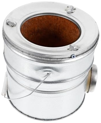 KOMBIUDA Old Coal Stove for Home Charcoal Briquettes Burner Camping Cooking Coal Stove Lightweight