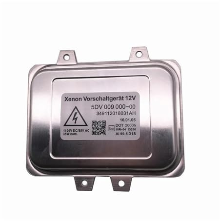 Centralita Xenon Compatible con BMW E60 E61 Serie 5 525/530/540/545/M5 2006-2008 Balasto De Faro Xenón HID OEM D1S 5DV009000-00 12767670(White)