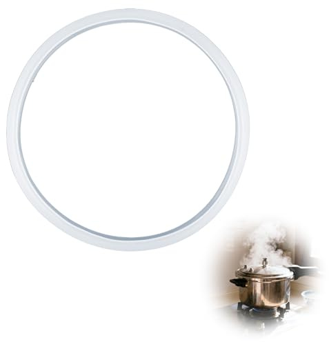 Dichtungsring Schnellkochtopf 22 cm, Weiß | Kompatibel mit Silit & WMF, Für 3L, 4.5L, 6,5L, 8,5L, 6068559990, 6068559997