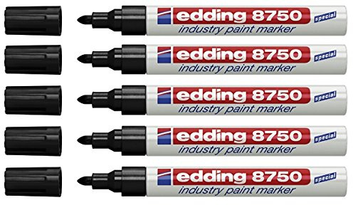 Edding 8750 industry paint marker, schwarz (5)