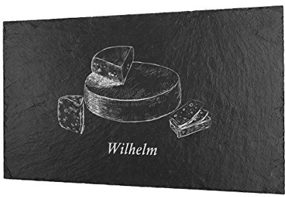 Ardoise Plateau avec Gravure personnalisée Motif de Fromage pour, Les Vrais connaisseurs