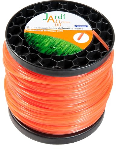 Bobine de fil Etoile pour débroussailleuse qualité PRO 4,4mm x 65 mètres