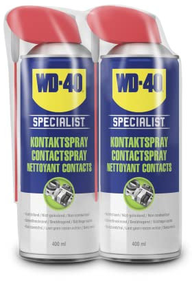 WD-40 Specialist - Spray per contatto Smart Straw (2 x 400 ml)