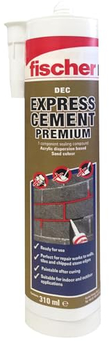 Fischer Express Sable de ciment (310 ml) | Produits chimiques adhésifs, 1 x Qté - 523858