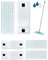6 Stück Wischmopp Bezug Für Leifheit Clean Twist M Ergo Micro Duo/ Power CLEAN M, Bodenwischer Ersatzbezug Wischbezug Ersatz Mikrofaser Mopptuchbezug, Wischbezug für Leifheit Combi M