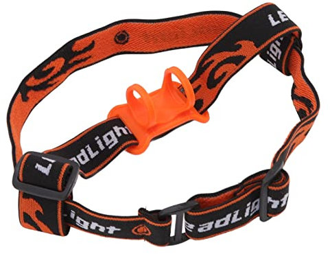 Spacnana Banda para Linterna Frontal, Correa Súper Elástica para Faro, Segura para Linterna, Montañismo, Camping, Buceo y Más, Faros