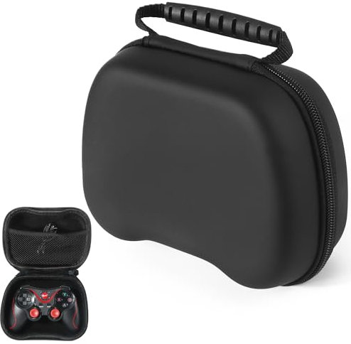 TYSM-CC Etui de Rangement Manette avec Sangle Étui de Transport pour contrôleur de Jeu Sac Portable pour Contrôleur Antichoc Housse de Transport pour Manette
