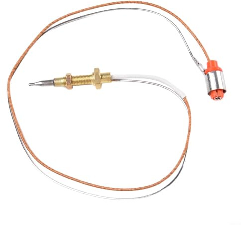 HpLive Set Gas，Kupferkopf für Sabaf Kopf Schraube Thermoelement Gasbrenner in Herd Werkzeuge eingebaut für Gasöfen Induktionsherd(Long needle 40cm)