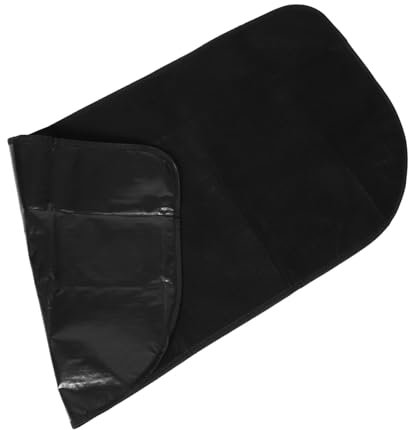 CHILDWEET Feuerfeste Halbkreis-kaminmatte Für Innenräume Hochtemperaturbeständige Bodenmatte Für Kamin Und Grill Elegante Langlebige Schutzunterlage