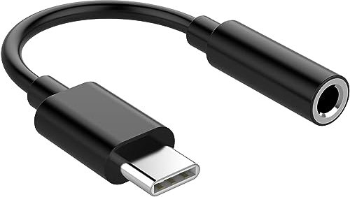 Clem Tech - Adaptateur USB C Jack, Prise USB C vers Prise Casque 3,5mm, Convertisseur Câble USBC vers Ecouteur Compatible avec Samsung Galaxy, MacBook Pro, Huawei, Honor..