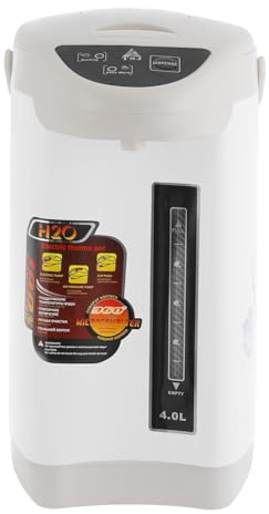 MEHOOSPVN Heißwasserspender 4 L Wasserspender 750W Heißwasserspender Wasserkocher Teekocher Thermopot, Electric Thermo Pot WasserkocherGlühweinkocher, Dispender, Thermoskanne, Glühweinspender