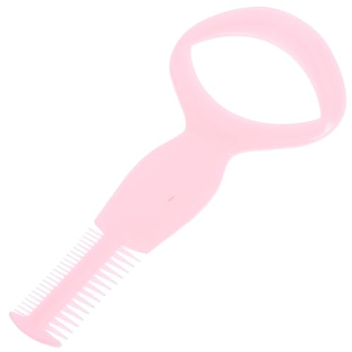 Mikinona 3-in-1 Wimpern Applikator aus Robustem Hartplastik mit 2-seitigem Kammdesign für Mascara Schutz und Augenbrauenpflege Einfach zu Bedienen für Präzises Make Up Zufällige Farbe