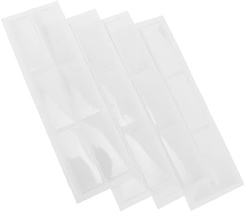 DINHEAROM 24stücke Selbstklebende Etikettenhalter Für Schubladen Aktenschränke Und Regale Wasserfeste Transparente Beschriftungsrahmen Für Aufbewahrung Und Organisation Im Büro Und