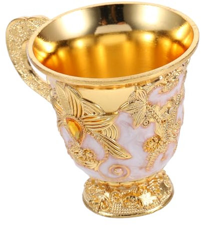 Homoyoyo Copa De Vino Blanco Metalica Para Comunión Copa De Altar Miniatura Para Ofrenda De Agua Vaso
