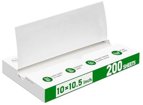 EcoDispose 10x10.5 inch White Precut POP UP Deli Paper Sheet(Pack 200)
