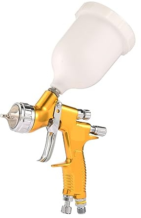 Pistolet à Peinture, Pistolet à peinture, buse de 1.3mm, pistolet à Air à base d'eau, for voiture, pistolet de pulvérisation pneumatique sur Pot,Contrôle de Haute Précision